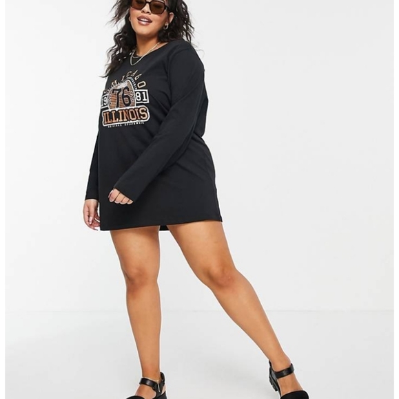 New 💯% Organic COTTON Noisy May lounge tunic long line t-shirt  #A184N - Picture 6 of 8